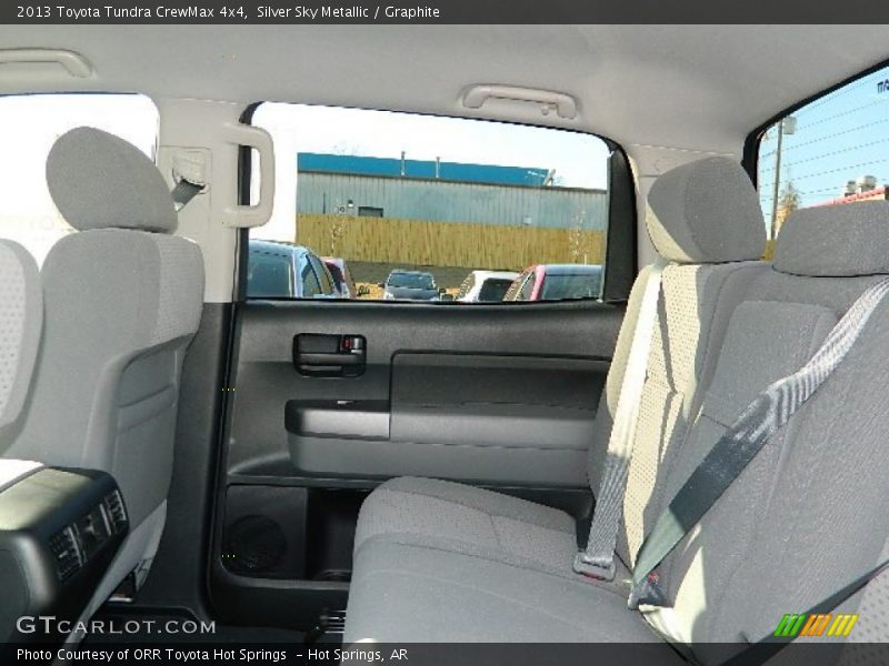Silver Sky Metallic / Graphite 2013 Toyota Tundra CrewMax 4x4