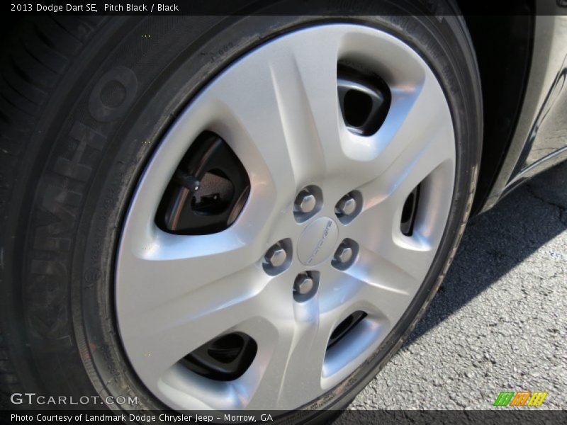 Pitch Black / Black 2013 Dodge Dart SE