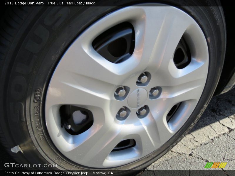 True Blue Pearl Coat / Black 2013 Dodge Dart Aero