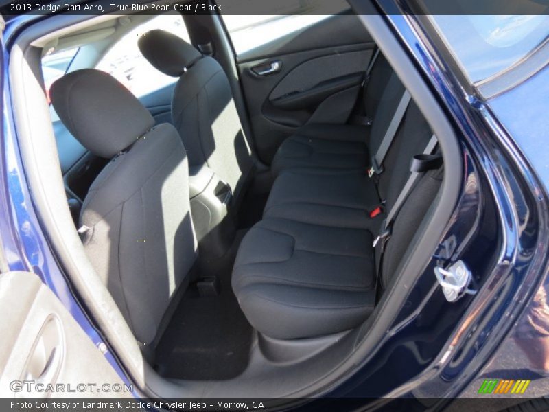 True Blue Pearl Coat / Black 2013 Dodge Dart Aero