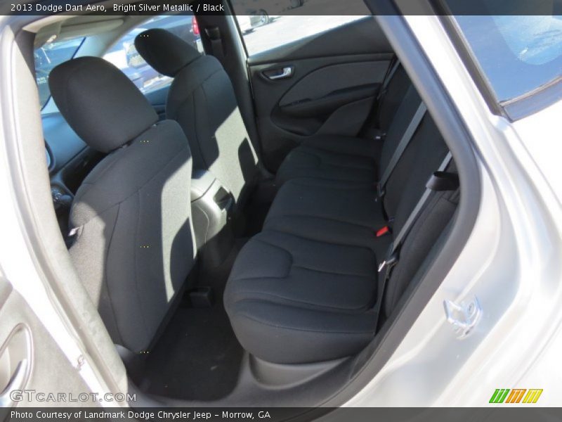 Bright Silver Metallic / Black 2013 Dodge Dart Aero