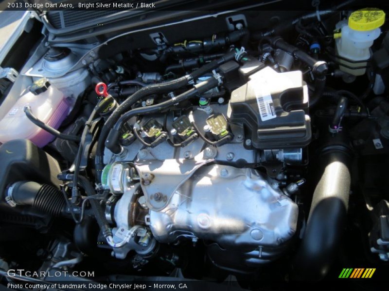 Bright Silver Metallic / Black 2013 Dodge Dart Aero