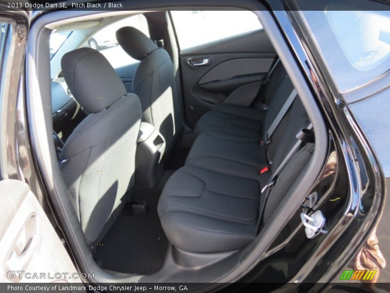 Pitch Black / Black 2013 Dodge Dart SE