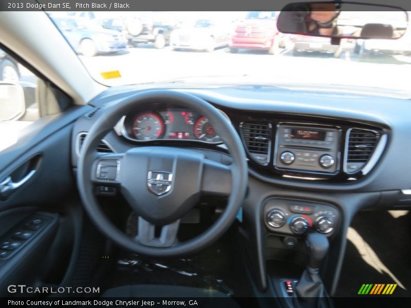 Pitch Black / Black 2013 Dodge Dart SE