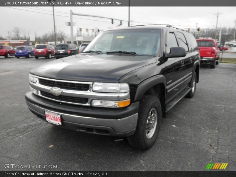 Onyx Black / Medium Gray 2000 Chevrolet Suburban 2500 LS 4x4