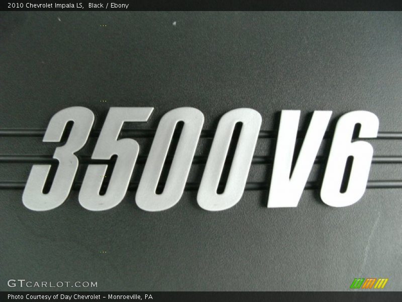 Black / Ebony 2010 Chevrolet Impala LS