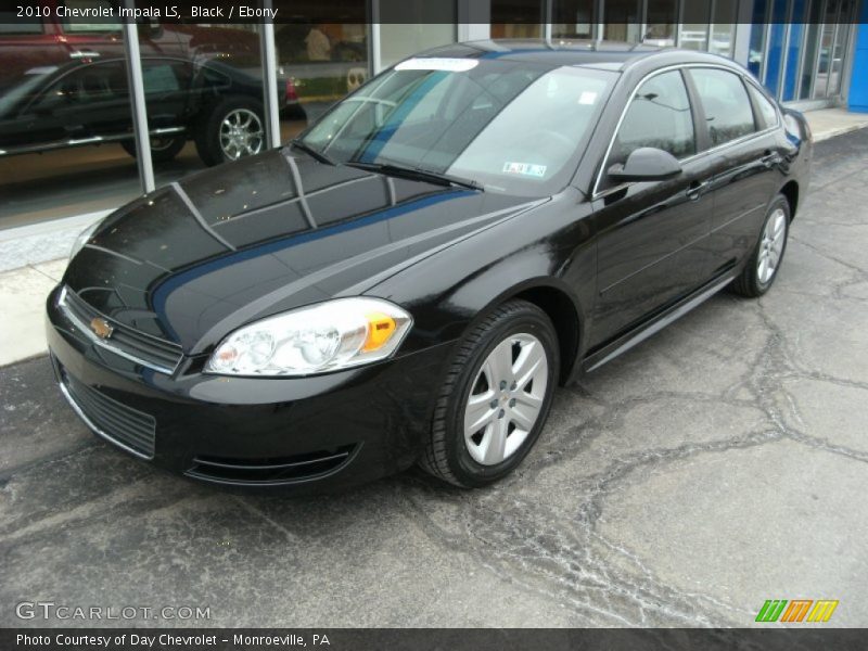 Black / Ebony 2010 Chevrolet Impala LS