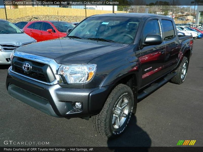 Magnetic Gray Metallic / Graphite 2013 Toyota Tacoma TSS Double Cab 4x4