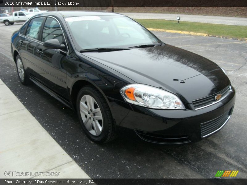 Black / Ebony 2010 Chevrolet Impala LS