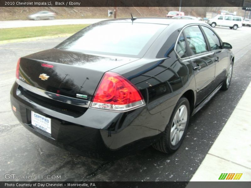 Black / Ebony 2010 Chevrolet Impala LS