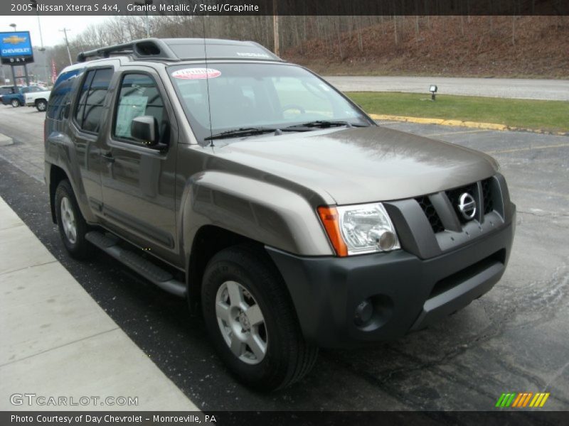 Granite Metallic / Steel/Graphite 2005 Nissan Xterra S 4x4