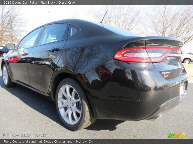Pitch Black / Diesel Gray 2013 Dodge Dart Rallye