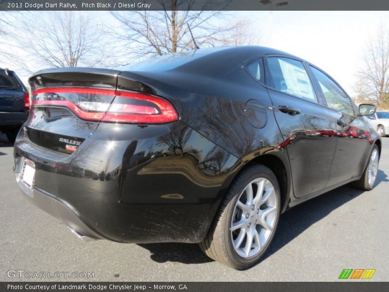 Pitch Black / Diesel Gray 2013 Dodge Dart Rallye