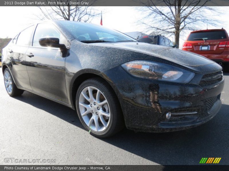 Pitch Black / Diesel Gray 2013 Dodge Dart Rallye