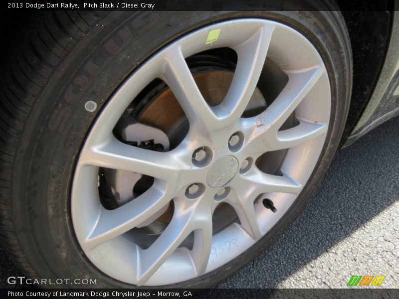 Pitch Black / Diesel Gray 2013 Dodge Dart Rallye