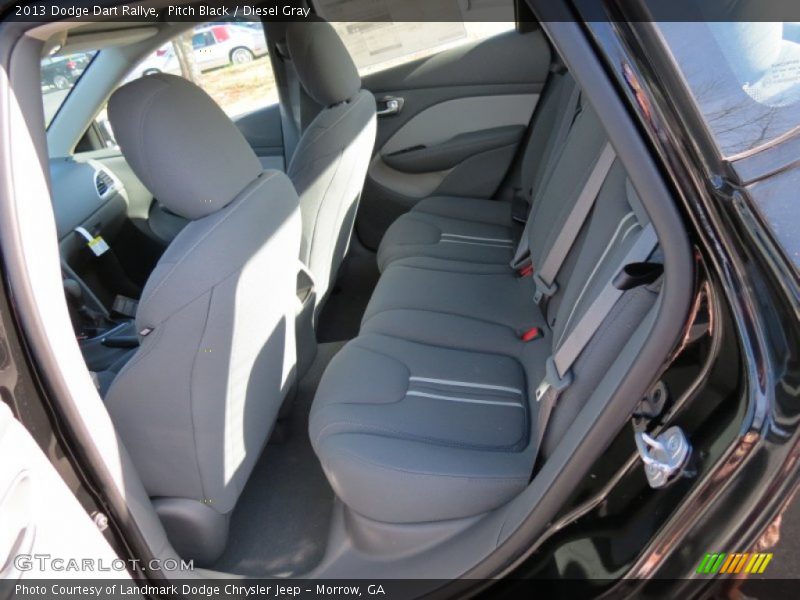 Pitch Black / Diesel Gray 2013 Dodge Dart Rallye