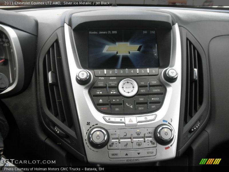 Silver Ice Metallic / Jet Black 2011 Chevrolet Equinox LTZ AWD