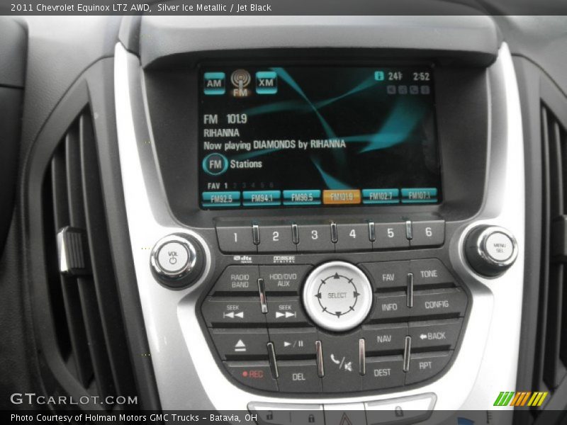 Silver Ice Metallic / Jet Black 2011 Chevrolet Equinox LTZ AWD