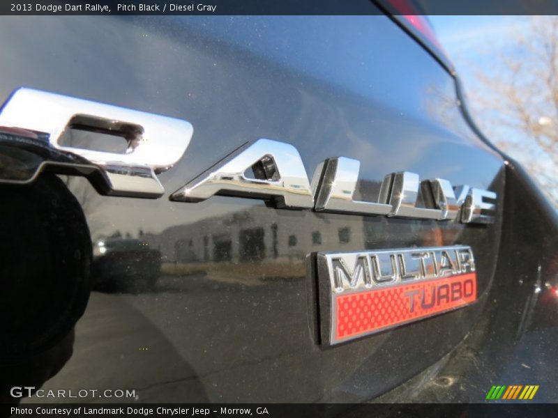 Pitch Black / Diesel Gray 2013 Dodge Dart Rallye