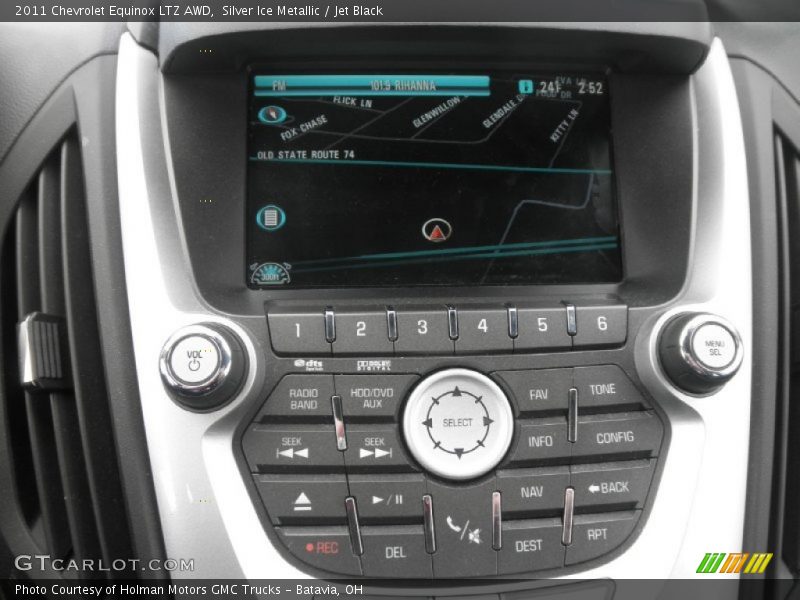 Silver Ice Metallic / Jet Black 2011 Chevrolet Equinox LTZ AWD