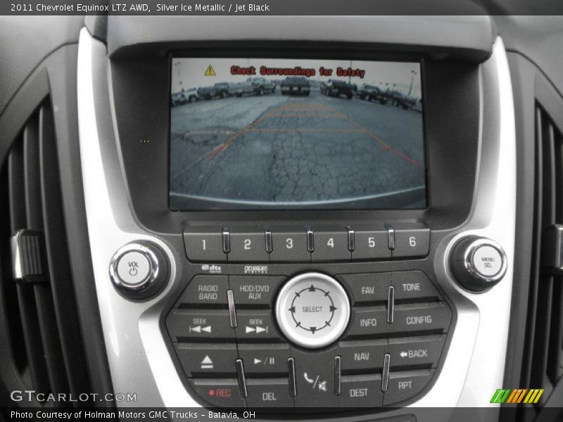 Silver Ice Metallic / Jet Black 2011 Chevrolet Equinox LTZ AWD