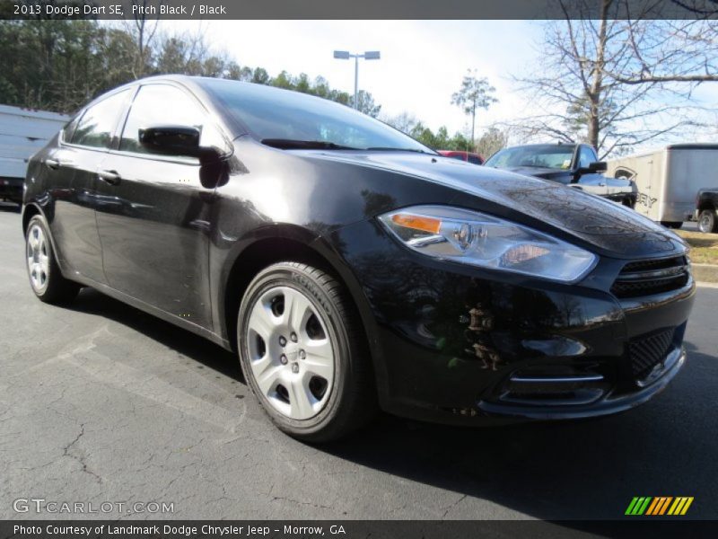 Pitch Black / Black 2013 Dodge Dart SE