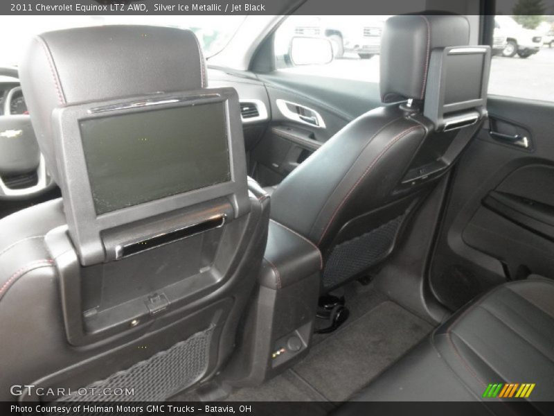 Silver Ice Metallic / Jet Black 2011 Chevrolet Equinox LTZ AWD