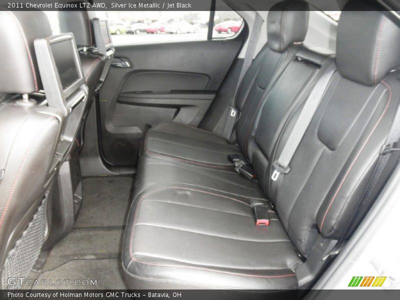 Silver Ice Metallic / Jet Black 2011 Chevrolet Equinox LTZ AWD
