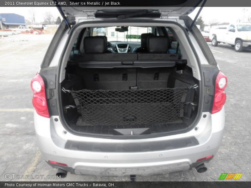 Silver Ice Metallic / Jet Black 2011 Chevrolet Equinox LTZ AWD