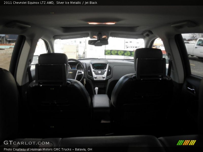 Silver Ice Metallic / Jet Black 2011 Chevrolet Equinox LTZ AWD
