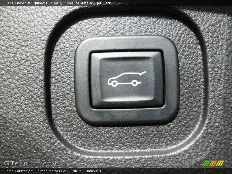 Silver Ice Metallic / Jet Black 2011 Chevrolet Equinox LTZ AWD