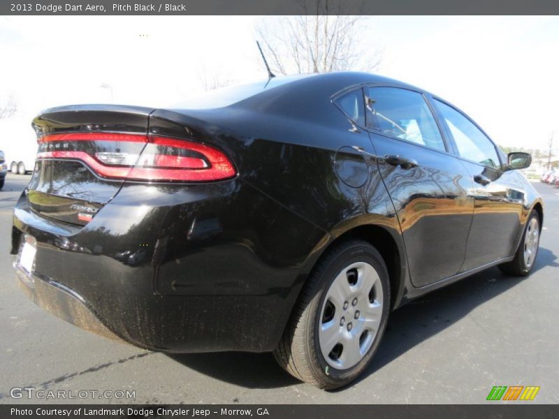 Pitch Black / Black 2013 Dodge Dart Aero