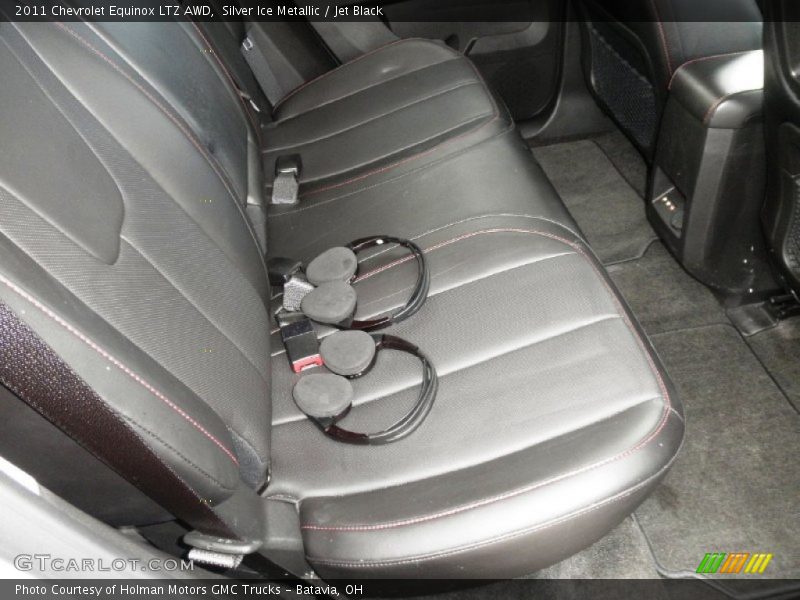Silver Ice Metallic / Jet Black 2011 Chevrolet Equinox LTZ AWD