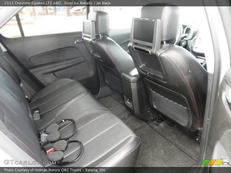 Silver Ice Metallic / Jet Black 2011 Chevrolet Equinox LTZ AWD
