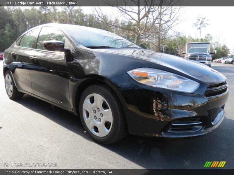 Pitch Black / Black 2013 Dodge Dart Aero