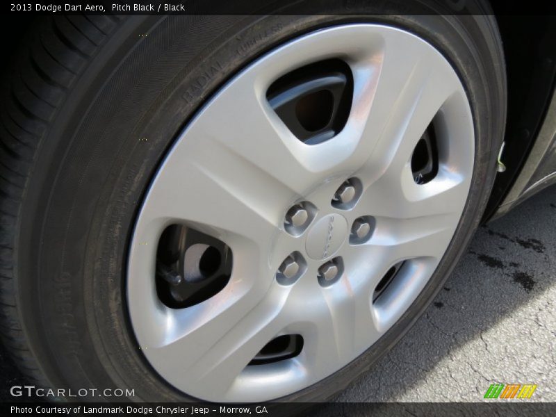 Pitch Black / Black 2013 Dodge Dart Aero