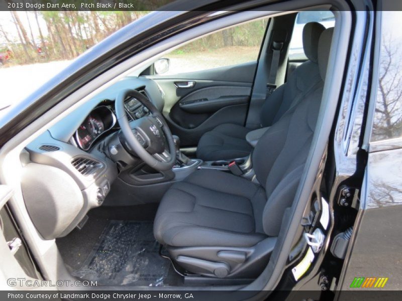Pitch Black / Black 2013 Dodge Dart Aero