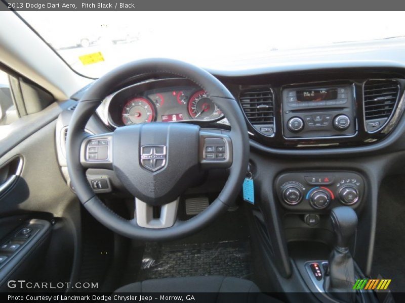 Pitch Black / Black 2013 Dodge Dart Aero