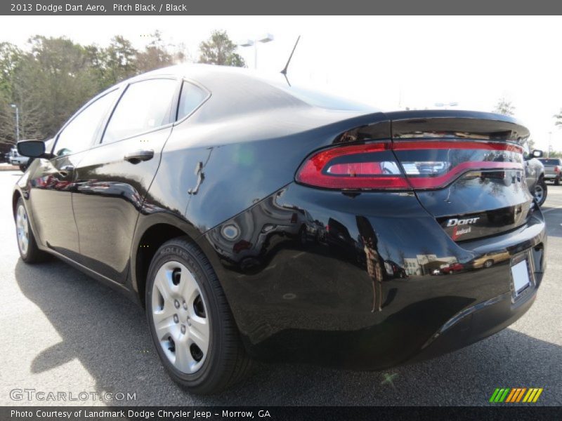 Pitch Black / Black 2013 Dodge Dart Aero