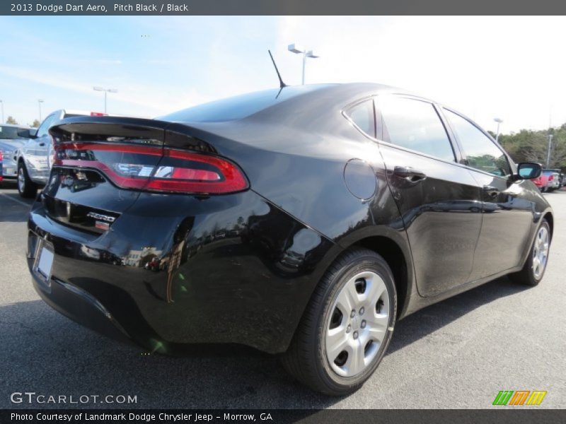 Pitch Black / Black 2013 Dodge Dart Aero