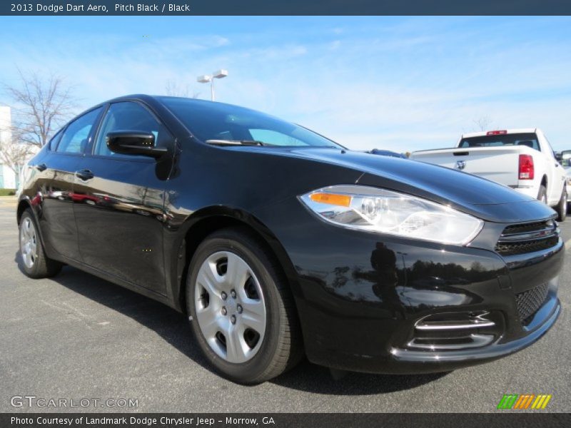 Pitch Black / Black 2013 Dodge Dart Aero