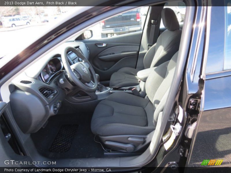 Pitch Black / Black 2013 Dodge Dart Aero