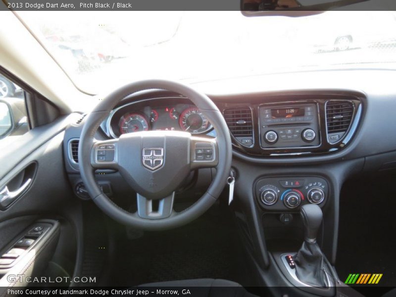 Pitch Black / Black 2013 Dodge Dart Aero