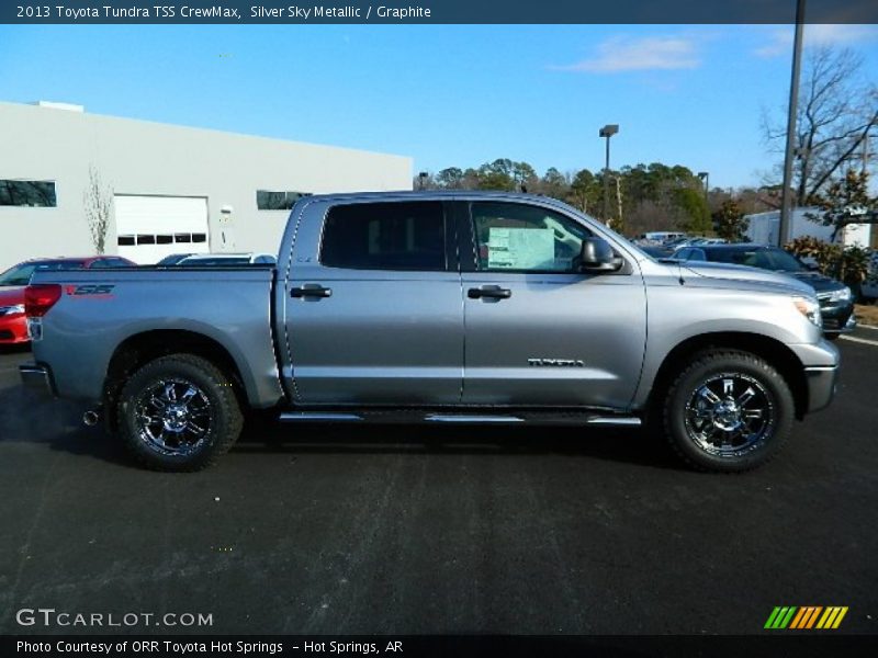 Silver Sky Metallic / Graphite 2013 Toyota Tundra TSS CrewMax