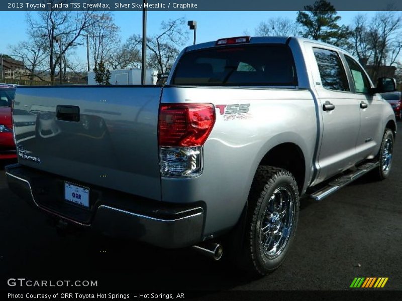 Silver Sky Metallic / Graphite 2013 Toyota Tundra TSS CrewMax