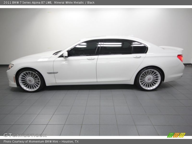  2011 7 Series Alpina B7 LWB Mineral White Metallic