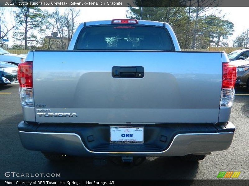 Silver Sky Metallic / Graphite 2013 Toyota Tundra TSS CrewMax