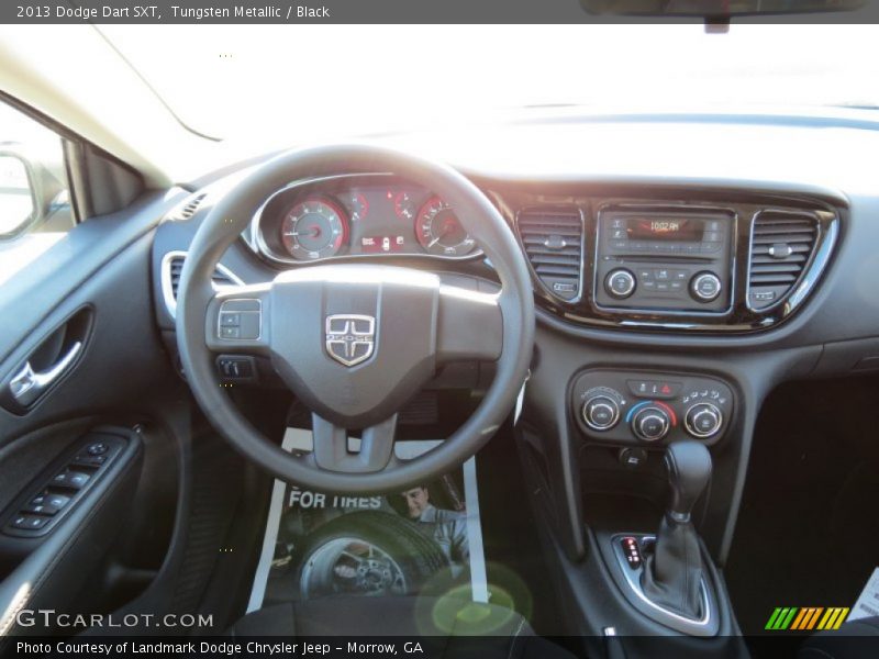 Tungsten Metallic / Black 2013 Dodge Dart SXT
