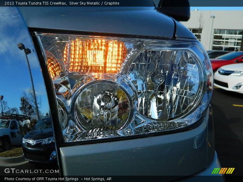 Silver Sky Metallic / Graphite 2013 Toyota Tundra TSS CrewMax