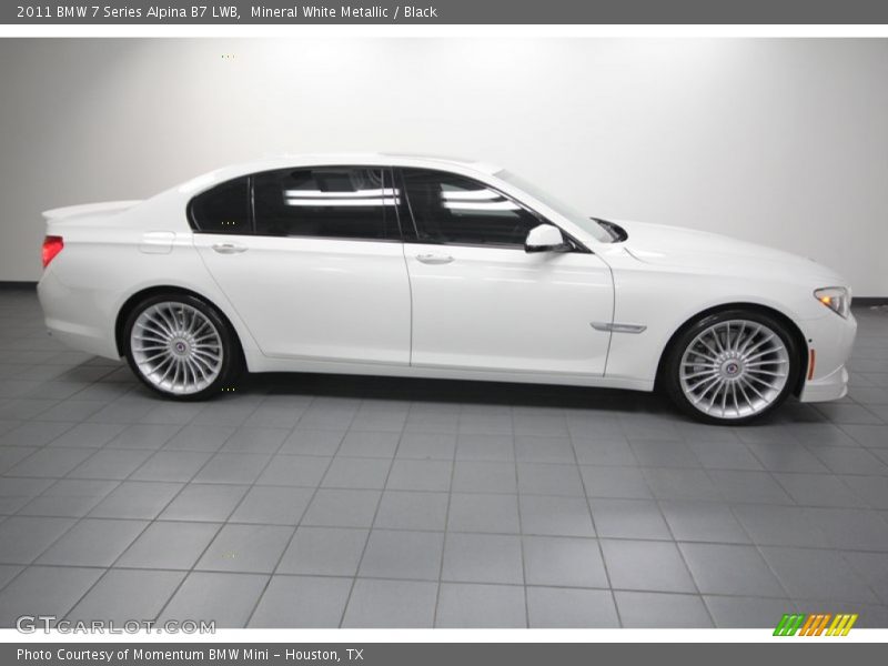  2011 7 Series Alpina B7 LWB Mineral White Metallic